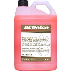 AC Delco Red OEM G40 Concentrated Coolant 5L
