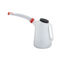Aunger Oil & Fluid Pouring Jug Removable Spout For Workshop Use 5L