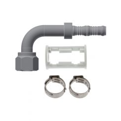 Burgaflex Fitting 90 Degrees #12 Burgaflex With Clamp & Holder