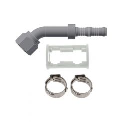 Burgaflex Fitting 45 Degrees #12 Burgaflex With Clamp & Holder