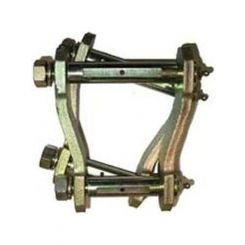 Caloffroad Greasable Shackle Pair For Landcruiser 76 78 79 Series