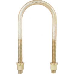 Caloffroad Round Top U Bolt 83mm x 240mm x 14mm For Landcruiser 76 78