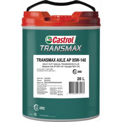 Castrol Transmax 85W-140 Axle Ap Gl-5 Gear Oil 20L