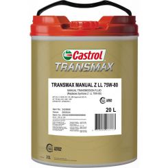 Castrol Transmax Manual Z 75W-80 Long Life Gear Oil 20L
