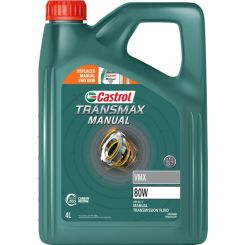Castrol Transmax 80W Manual Vmx Gl-4 Gear Oil 4L