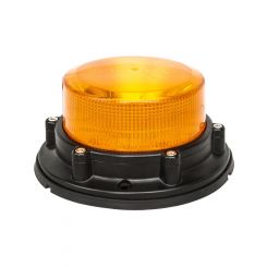 Ecco Amber Led Beacon 10-30V 3 Bolt - Mount Metal Base Auto Dimming