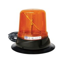 Ecco Amber Led Rotating Beacon 12/24V Magnet Mount Len - 125Fpm