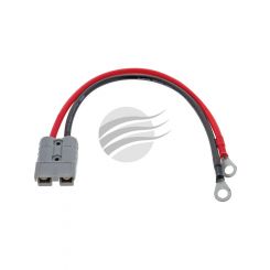 Hulk 4X4 Anderson Plug 50Amp 2X8mm Terminals Cable Assembly 400mm Long