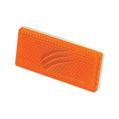 Ignite Amber Reflex Reflector Mounting Base 70 x 30 x 6mm Pack of 2