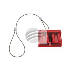 Jaylec Red Plastic Cover For 175Amp Connector w/ Cable Pack of 1