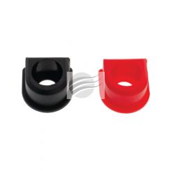 Jaylec Red & Black Cable Fixing Plug For 175Amp Connectors Pack of 2