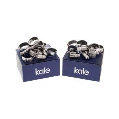Kale Hose Clamps 9mm Band Diameter 12-20mm SS Pack of 10