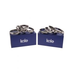 Kale Hose Clamps 12mm Band Diameter 50-70mm SS Pack of 10
