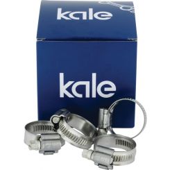 Kale Hose Clamps 9mm Band Diameter 23-35mm SS W2 Clamp Pack of 10