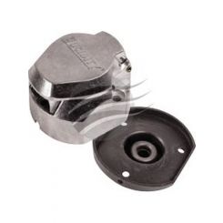Lucidity 7 Pin Large Round Trailer Socket Metal Sealed Waterproof