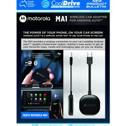 Motorola Sound Wireless Android Auto Adapter For Wired Usb Port