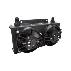Proflow Oil Cooler Kit Ultra Pro 19 Row An10 Twin Fans Female Orb
