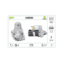 Valeo Starter 12V 1.3kW Right 31 76.05mm Flange