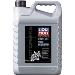 Liqui Moly Full Synthetic Motorbike Fork Oil 10W Medium 5L