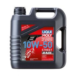 Liqui Moly Full Synthetic Motorbike 4T 10W-50 Street Race Motor Oil 4L