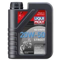 Liqui Moly Full Synthetic Motorbike HD 20W-50 Street Motor Oil 1L