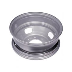 Dorman OE Replacement Wheel Dually 17 in. x 6.5 in. Steel Gray