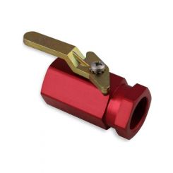 Earls Shut-Off Valve Red 3/8" Female NPT Inlet/Outlet