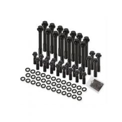 Earls 7/16-14" Cylinder Head Bolt Kit Hex Head Chromoly Black