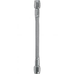 Fragola PTFE Braided Stainless Steel Brake Hose Clear Straight 12"