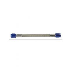 Fragola Nitrous Braided Stainless Steel Hose -6 AN Female End Blue