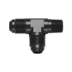Fragola Tee Adapter Fitting -10AN Male 1/2" NPT Male -10 AN Male