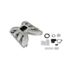 Holley Single Plane Carburetted Intake Manifold Square Bore Flange