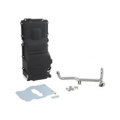 Holley Retrofit Engine Oil Pan LS Engine Swap Wet Rear Sump 5.9 Quarts