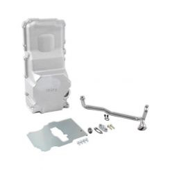 Holley Retrofit Engine Oil Pan LS Engine Swap Wet Rear Sump 5.6 Quarts