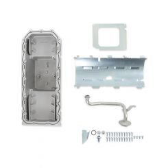Holley Gen III Hemi Retrofit Oil Pan Engine Swap 6.0 Quarts Black
