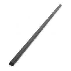 Holley Steering Shaft Steel 36" Long 3/4" DD Style Zinc Plated Black