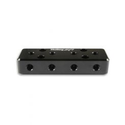 Holley EFI Vacuum Manifold Billet Aluminium Black