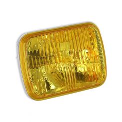 Holley RetroBright LED Headlight Sealed Beam 4"x7" Rectangle Yellow
