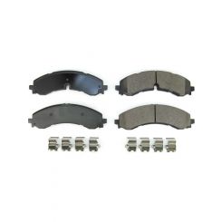 Power Stop Z17 Evolution Plus Brake Pads Set Ceramic Integrally Molded
