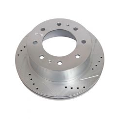 Power Stop Evolution Drilled and Slotted Brake Rotor For Chevy GMC