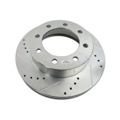 Power Stop Evolution Drilled and Slotted Brake Rotor