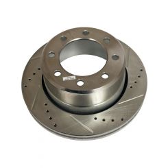 Power Stop Evolution Drilled and Slotted Brake Rotor For Dodge Ram