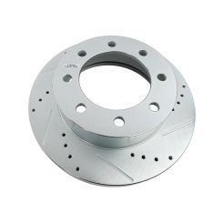 Power Stop Evolution Drilled and Slotted Brake Rotor