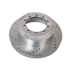 Power Stop Evolution Drilled and Slotted Brake Rotor