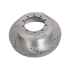 Power Stop Evolution Drilled and Slotted Brake Rotor
