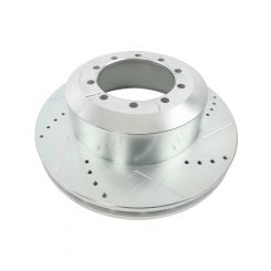 Power Stop Evolution Drilled and Slotted Brake Rotor For Ford