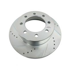 Power Stop Evolution Drilled and Slotted Brake Rotor
