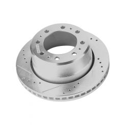 Power Stop Disc Brake Rotor Drilled and Slotted Rotor