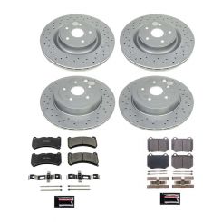 Power Stop Z17 Evolution Plus GEOMET Coated Brake Kit