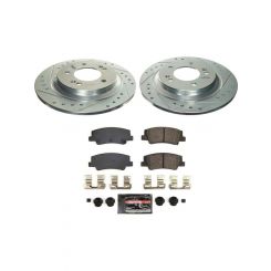 Power Stop Z23 Evolution Sport Brake Upgrade, Brake Pad and Rotor Kit